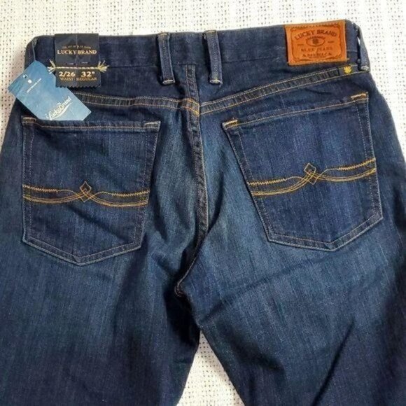 Lucky Brand Sweet‎ Jean Straight Blue Mid Rise Sz. 26 x 31 Jean - Picture 1 of 10